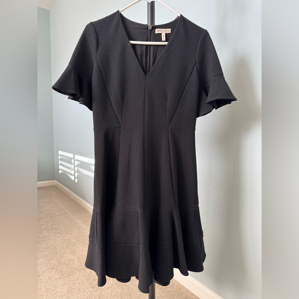 Rebecca Taylor Black Dress in Size Small